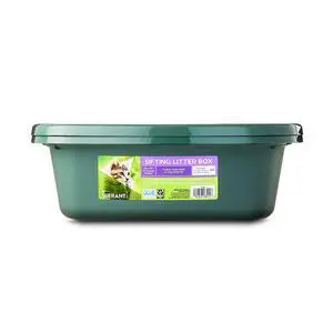 Vibrant Life 3-Piece Sifting Cat Litter Box Set Vibrant Life 3-Piece Sifting Cat Litter Box Set