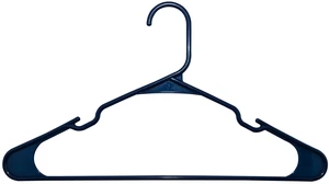 Mainstays Plastic Notched Adult Hangers for Any Clothing Type, Blue Sapphire, 50 Count Mainstays Plastic Notched Adult Hangers for Any Clothing Type, Blue Sapphire, 50 Count