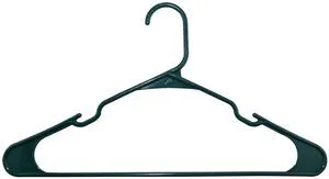 Mainstays Plastic Notched Adult Clothes Hangers, 50Count, Green Blast Mainstays Plastic Notched Adult Clothes Hangers, 50Count, Green Blast