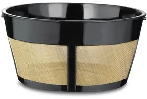 Caf Brew 8-12 Cup Basket Coffee Filter, Permanent Stainless Steel Caf Brew 8-12 Cup Basket Coffee Filter, Permanent Stainless Steel