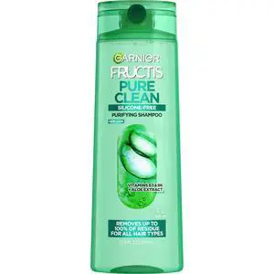 Garnier Fructis Pure Clean Purifying Shampoo, 12.5 fl oz, with Vitamins B3 & B6, All Hair Types Garnier Fructis Pure Clean Purifying Shampoo, 12.5 fl oz, with Vitamins B3 & B6, All Hair Types