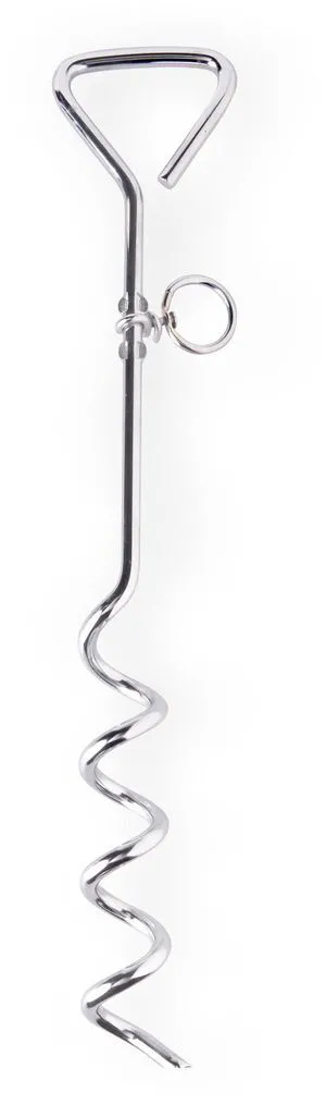 Vibrant Life Medium Spiral Steel Stake for Dogs, 18" Vibrant Life Medium Spiral Steel Stake for Dogs, 18"