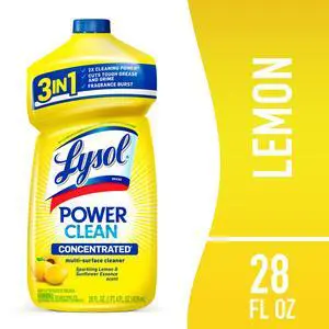 Lysol All Purpose Cleaner, Multi-Surface Disinfectant Floor Cleaner, Mopping Solution for Bathroom & Kitchen, Lemon & Sunflower, 28 fl oz Lysol All Purpose Cleaner, Multi-Surface Disinfectant Floor Cleaner, Mopping Solution for Bathroom & Kitchen, Lemon & Sunflower, 28 fl oz