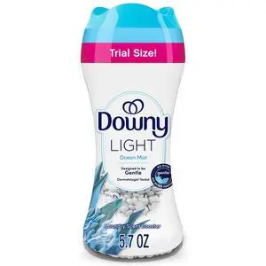 Downy Laundry Scent Beads, Light In-Wash Scent Booster, No Heavy Perfumes, Ocean Mist, 5.7oz Downy Laundry Scent Beads, Light In-Wash Scent Booster, No Heavy Perfumes, Ocean Mist, 5.7oz