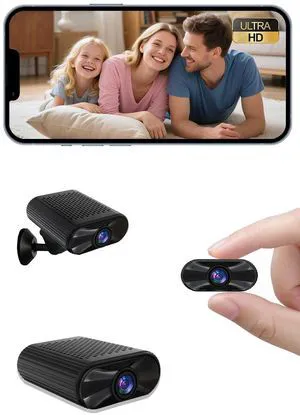 Miniguard Cam 4K HD Wireless Indoor Security Camera with Night Vision, Motion Detection & APP Control, 2.4G & 5GHz WiFi Miniguard Cam 4K HD Wireless Indoor Security Camera with Night Vision, Motion Detection & APP Control, 2.4G & 5GHz WiFi