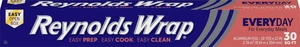 Reynolds Wrap Everyday Strength Aluminum Foil Roll, 12 Inch Wide, 30sq ft Reynolds Wrap Everyday Strength Aluminum Foil Roll, 12 Inch Wide, 30sq ft