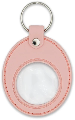 Pink AA Coin Holder Keychain for Sobriety Chip Medallions and Recovery Tokens Pink AA Coin Holder Keychain for Sobriety Chip Medallions and Recovery Tokens