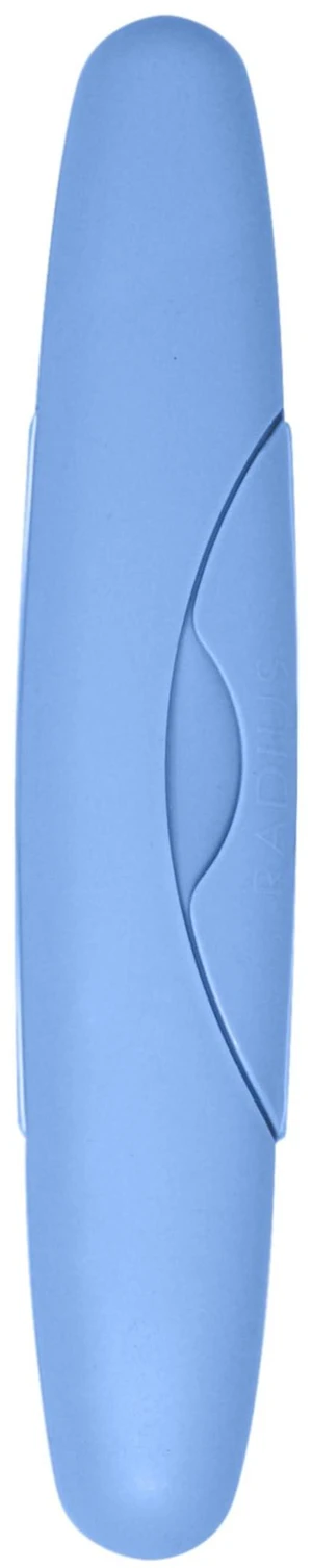 RADIUS Toothbrush Travel Case for Standard Brush, BPA-Free Recycled Plastic, Light Blue, 8.25x1.38x1.75in RADIUS Toothbrush Travel Case for Standard Brush, BPA-Free Recycled Plastic, Light Blue, 8.25x1.38x1.75in