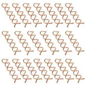 20pcs Spiral Hair Pins 2 Inch Bun Twister Rose Gold Non Scratched Spin Clip for Thick Hair Women 20pcs Spiral Hair Pins 2 Inch Bun Twister Rose Gold Non Scratched Spin Clip for Thick Hair Women
