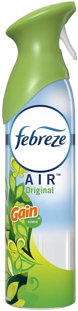 Febreze Air Effects Air Freshener with Gain Original Scent, 8.8oz, 1Count, Blue Febreze Air Effects Air Freshener with Gain Original Scent, 8.8oz, 1Count, Blue