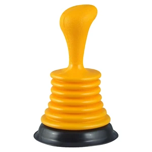 PlumbCraft Mini Drain Plunger, 11-Inch Bellows Sink Clog Remover, Heavy-Duty Ergonomic Handle for Kitchen & Bathroom Sinks PlumbCraft Mini Drain Plunger, 11-Inch Bellows Sink Clog Remover, Heavy-Duty Ergonomic Handle for Kitchen & Bathroom Sinks