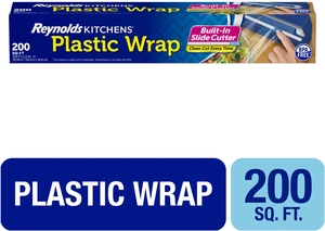 Reynolds Kitchens Quick Cut Plastic Wrap, 200 Square Feet Reynolds Kitchens Quick Cut Plastic Wrap, 200 Square Feet