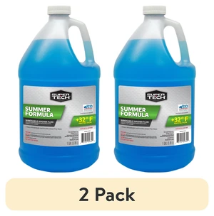 Super Tech Summer Formula 2-Pack 1 Gallon Windshield Washer Fluid +32F for All Vehicle Types Super Tech Summer Formula 2-Pack 1 Gallon Windshield Washer Fluid +32F for All Vehicle Types