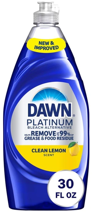 Dawn Platinum Dish Soap Bleach Alternative Clean Lemon 30oz Dawn Platinum Dish Soap Bleach Alternative Clean Lemon 30oz