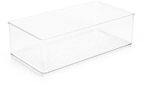 Mainstays Large Clear Plastic Bathroom Organizer Bin Mainstays Large Clear Plastic Bathroom Organizer Bin