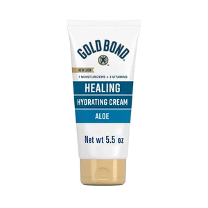 Gold Bond Healing Hydrating Lotion with Aloe, Moisturizes, Heals and Smooths Dry Skin, 24-Hour Hydration, Convenient Size, 5.5 oz Gold Bond Healing Hydrating Lotion with Aloe, Moisturizes, Heals and Smooths Dry Skin, 24-Hour Hydration, Convenient Size, 5.5 oz