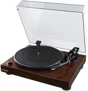 RT81 Elite High Fidelity Vinyl Turntable Record Player with Audio Technica AT95E Cartridge, Belt Drive, Built-in Preamp, Adjustable Counterweight, High Mass MDF Wood Plinth - Walnut RT81 Elite High Fidelity Vinyl Turntable Record Player with Audio Technica AT95E Cartridge, Belt Drive, Built-in Preamp, Adjustable Counterweight, High Mass MDF Wood Plinth - Walnut