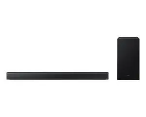 HW-B650F B-Series Soundbar, 3.1ch Soundbar with Wireless Subwoofer, Center Channel, Q-Symphony, Adaptive Sound Lite, Game Mode, Bluetooth, Black HW-B650F B-Series Soundbar, 3.1ch Soundbar with Wireless Subwoofer, Center Channel, Q-Symphony, Adaptive Sound Lite, Game Mode, Bluetooth, Black