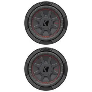 6.75" 300 Watt Peak Power 4-Ohm DVC Car Audio Subwoofer (Pair) 6.75" 300 Watt Peak Power 4-Ohm DVC Car Audio Subwoofer (Pair)