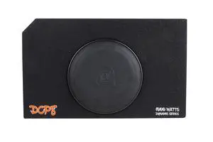 Dynamis DCP8 8 inch 1000 Watts 4-Ohm Shallow Mount Flat Enclosed Sub woofer in Ported Vented Box for Tight Spaces in Cars and Trucks, Slim Thin Loaded Subwoofer Custom Port Bass Enclosure Dynamis DCP8 8 inch 1000 Watts 4-Ohm Shallow Mount Flat Enclosed Sub woofer in Ported Vented Box for Tight Spaces in Cars and Trucks, Slim Thin Loaded Subwoofer Custom Port Bass Enclosure