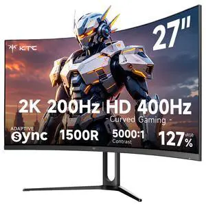 H27S5 27 Inch Curved Gaming Monitor, QHD 2K 200Hz / HD 400Hz Dual Mode H27S5 27 Inch Curved Gaming Monitor, QHD 2K 200Hz / HD 400Hz Dual Mode
