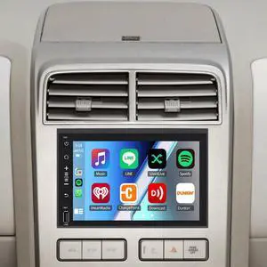Car Stereo for Lincoln Mkx 2007-2009, 4 Core 7 inch Touch Screen Car Radio | Wireless CarPlay Andriod Auto, Bluetooth, GPS Navi, SWC, WiFi, FM, DSP, Mirror Link 2+32G Car Stereo for Lincoln Mkx 2007-2009, 4 Core 7 inch Touch Screen Car Radio | Wireless CarPlay Andriod Auto, Bluetooth, GPS Navi, SWC, WiFi, FM, DSP, Mirror Link 2+32G