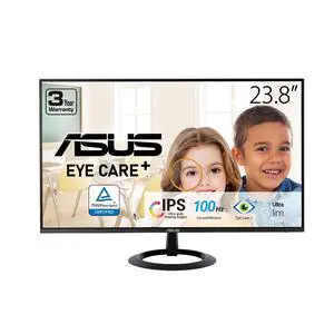24 (23.8-inch viewable) Eye Care Monitor (VZ24EHF) - IPS, Full HD (1920 x 1080), Frameless, 100Hz, Adaptive-Sync, 1ms, HDMI, Low Blue Light, Flicker Free, Ultra-Slim Profile 24 (23.8-inch viewable) Eye Care Monitor (VZ24EHF) - IPS, Full HD (1920 x 1080), Frameless, 100Hz, Adaptive-Sync, 1ms, HDMI, Low Blue Light, Flicker Free, Ultra-Slim Profile