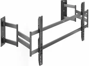 Corner TV Wall Mount, 75 to 120 inch Screens up to 275 lbs, Swivel and Tilt, Slim Dual Arm TV Mount for Corner, Heavy-Duty Steel, Fits VESA 75x75 to 1000x600, Black, MOUNT-CR120C Corner TV Wall Mount, 75 to 120 inch Screens up to 275 lbs, Swivel and Tilt, Slim Dual Arm TV Mount for Corner, Heavy-Duty Steel, Fits VESA 75x75 to 1000x600, Black, MOUNT-CR120C