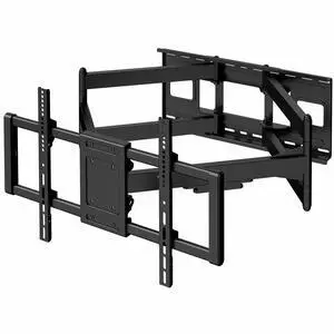 Heavy Duty 43 to 85 inch Large Screen TV Articulating Wall Mount for LCD LED Flat and Curved Screens, Extra Extended Long Arm Swivel Mount, Max VESA 600x400mm, Black, MOUNT-VW085L Heavy Duty 43 to 85 inch Large Screen TV Articulating Wall Mount for LCD LED Flat and Curved Screens, Extra Extended Long Arm Swivel Mount, Max VESA 600x400mm, Black, MOUNT-VW085L