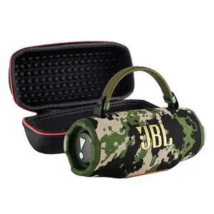 Charge 6 Portable Bluetooth Speaker (Squad) | IP68 Waterproof, DustProof, and DropProof, Outdoor Wireless Audio |28Hrs Playtime + Travel Case Bundle Charge 6 Portable Bluetooth Speaker (Squad) | IP68 Waterproof, DustProof, and DropProof, Outdoor Wireless Audio |28Hrs Playtime + Travel Case Bundle