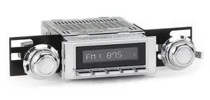 RetroRadio Compatible with 1968-79 Chevrolet Nova Features Include Bluetooth, AUX, AM/FM LAC-M1-113-117-254-03P-73PC RetroRadio Compatible with 1968-79 Chevrolet Nova Features Include Bluetooth, AUX, AM/FM LAC-M1-113-117-254-03P-73PC