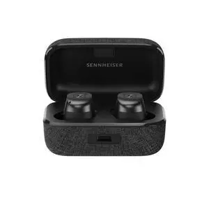 Momentum True Wireless 3 Earbuds -Bluetooth in-Ear Headphones for Music and Calls with ANC, Multipoint connectivity, IPX4, Qi Charging, 28-Hour Battery Life Compact Design - Graphite Momentum True Wireless 3 Earbuds -Bluetooth in-Ear Headphones for Music and Calls with ANC, Multipoint connectivity, IPX4, Qi Charging, 28-Hour Battery Life Compact Design - Graphite