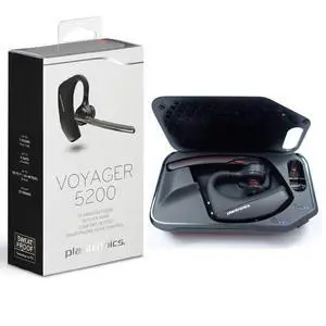 Voyager 5200 Bluetooth Headset Earpiece with Charging Case Kit Voyager 5200 Bluetooth Headset Earpiece with Charging Case Kit
