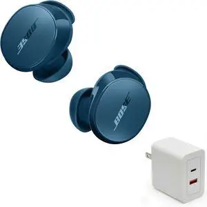 QuietComfort Earbuds Bundle with Fast Charger - True Wireless Bluetooth Earbuds with Active Noise Cancellation and Mic, USB-C Charging, IPX4 Rating, Up to 8.5 Hours of Playtime, (Twilight Blue) QuietComfort Earbuds Bundle with Fast Charger - True Wireless Bluetooth Earbuds with Active Noise Cancellation and Mic, USB-C Charging, IPX4 Rating, Up to 8.5 Hours of Playtime, (Twilight Blue)