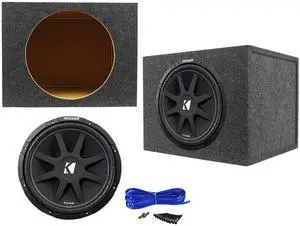 43C154 Comp 15" 500 Watt Car Audio Subwoofer+Sealed Sub Box Enclosure 43C154 Comp 15" 500 Watt Car Audio Subwoofer+Sealed Sub Box Enclosure