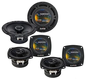 Fits Toyota Land Cruiser 1997-2012 R65 6.5" and 4" Speakers | Complete car upgrade kit, smooth highs punchy midbass, direct bolt-in replacement install, refreshes 4 inch stock sound Fits Toyota Land Cruiser 1997-2012 R65 6.5" and 4" Speakers | Complete car upgrade kit, smooth highs punchy midbass, direct bolt-in replacement install, refreshes 4 inch stock sound