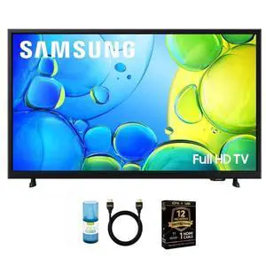 40-Inch Smart LED TV Bundle - Full HD 1080p, HDR, Bluetooth, w/ 12 Month CPS Protection, AUX HDMI Cable, and Screen Cleaning with Microfiber Cloth 40-Inch Smart LED TV Bundle - Full HD 1080p, HDR, Bluetooth, w/ 12 Month CPS Protection, AUX HDMI Cable, and Screen Cleaning with Microfiber Cloth