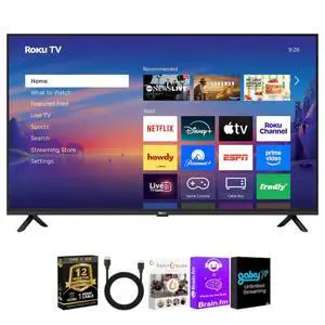43" Select Series 4K Smart TV HDMI CPS Streaming Bundle 2026 | 43" 4K Smart TV with HDMI Cable, Streaming Bundle & 12 Month CPS 43" Select Series 4K Smart TV HDMI CPS Streaming Bundle 2026 | 43" 4K Smart TV with HDMI Cable, Streaming Bundle & 12 Month CPS