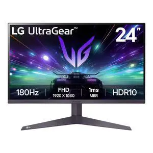 24GS50F-B 24-inch FHD (1920 x 1080) Ultragear Gaming Monitor with 180Hz, 1ms MBR, HDR10, AMD FreeSync, HDMI, DisplayPort, 3-Side Virtually Borderless Design, Black 24GS50F-B 24-inch FHD (1920 x 1080) Ultragear Gaming Monitor with 180Hz, 1ms MBR, HDR10, AMD FreeSync, HDMI, DisplayPort, 3-Side Virtually Borderless Design, Black
