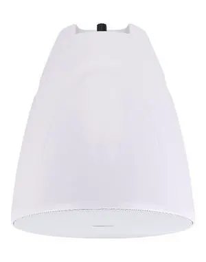 PEN-80T White 8" 70V Hanging Pendant Speaker for Restaurants | 70V/100V Transformer Taps: 40W, 20W, 10W, 5W or 8 Ohm 60W RMS, Euroblock Terminals, Deep Bass PEN-80T White 8" 70V Hanging Pendant Speaker for Restaurants | 70V/100V Transformer Taps: 40W, 20W, 10W, 5W or 8 Ohm 60W RMS, Euroblock Terminals, Deep Bass