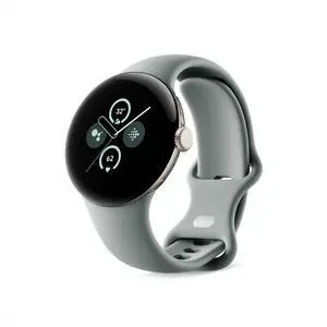 Pixel Watch 2 (Previous Model) with the Best of Fitbit - Heart Rate Tracking, Stress Management, Safety Features - Android Smartwatch - Champagne Gold Aluminum Case - Hazel Active Band - LTE Pixel Watch 2 (Previous Model) with the Best of Fitbit - Heart Rate Tracking, Stress Management, Safety Features - Android Smartwatch - Champagne Gold Aluminum Case - Hazel Active Band - LTE