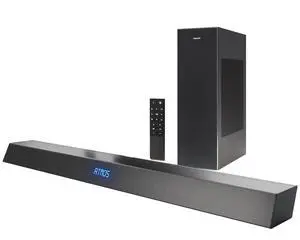 Soundbar with Wireless Subwoofer, Dolby Atmos Sound bar for tv 2.1-Channel Bluetooth Surround Sound System for tv Home Theater Audio Speakers, DTS Play-Fi, Amazon Echo, Airplay 2,Compatible Soundbar with Wireless Subwoofer, Dolby Atmos Sound bar for tv 2.1-Channel Bluetooth Surround Sound System for tv Home Theater Audio Speakers, DTS Play-Fi, Amazon Echo, Airplay 2,Compatible