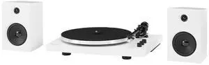 T150B-WH Bluetooth Turntable System, White | 2-Speed Turntable, Variable Weighted Tone Arm, Stereo Speakers T150B-WH Bluetooth Turntable System, White | 2-Speed Turntable, Variable Weighted Tone Arm, Stereo Speakers