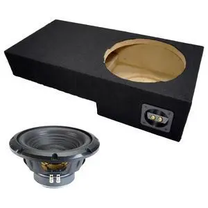W10S4 10 Inch Loaded Sub Box Fits 2001-2005 Ford Explorer Sport Trac | Sealed subwoofer enclosure, 250 watt RMS handling, 4 ohm voice coil, single vehicle-specific cargo shape, bass bundle W10S4 10 Inch Loaded Sub Box Fits 2001-2005 Ford Explorer Sport Trac | Sealed subwoofer enclosure, 250 watt RMS handling, 4 ohm voice coil, single vehicle-specific cargo shape, bass bundle