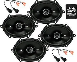 Front and Rear Door 6x8 Speakers Kit for Ford F-150 1999-2014 Upgrade Kit - 2 Pairs of DS Series 6x8 Inch Coaxial Speakers with Harnesses - DSC680, 43DSC6804 Front and Rear Door 6x8 Speakers Kit for Ford F-150 1999-2014 Upgrade Kit - 2 Pairs of DS Series 6x8 Inch Coaxial Speakers with Harnesses - DSC680, 43DSC6804