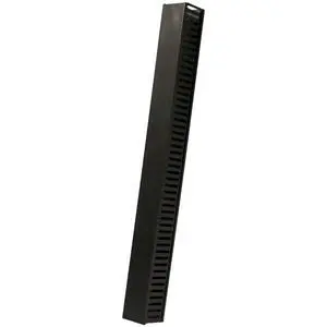 1 Channel Steel Vertical Duct Cable Manager with Plastic Tray Mount Buttons 68 Inches 1 Channel Steel Vertical Duct Cable Manager with Plastic Tray Mount Buttons 68 Inches