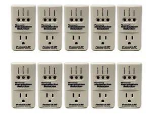 10 Pack 1875 Watts Refrigerator Voltage Protector Brownout Surge Appliance (New Model) 10 Pack 1875 Watts Refrigerator Voltage Protector Brownout Surge Appliance (New Model)