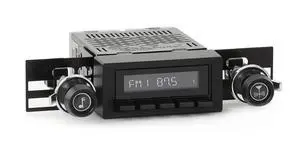 RetroRadio Compatible with 1973-87 GMC C/K Series Truck Features Include Bluetooth, AUX, AM/FM LAB-M1-216-37-73G1 RetroRadio Compatible with 1973-87 GMC C/K Series Truck Features Include Bluetooth, AUX, AM/FM LAB-M1-216-37-73G1