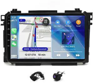 Android 14 Car Radio for Honda Vezel XRV HRV 2014-2019 Head Unit, 9 inch Touch Screen Honda Vezel Double Din Radio with Wireless Carplay GPS Navigation Bluetooth FM RDS WiFi AHD Backup Camera, 2+32G Android 14 Car Radio for Honda Vezel XRV HRV 2014-2019 Head Unit, 9 inch Touch Screen Honda Vezel Double Din Radio with Wireless Carplay GPS Navigation Bluetooth FM RDS WiFi AHD Backup Camera, 2+32G