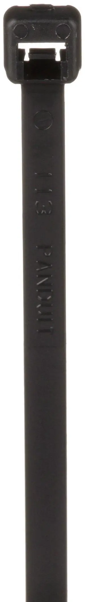 PLT3I-M0 Cable Tie, Intermediate, Weather Resistant Nylon 6.6, 11.4-Inch Length, Black (1,000-Pack) PLT3I-M0 Cable Tie, Intermediate, Weather Resistant Nylon 6.6, 11.4-Inch Length, Black (1,000-Pack)